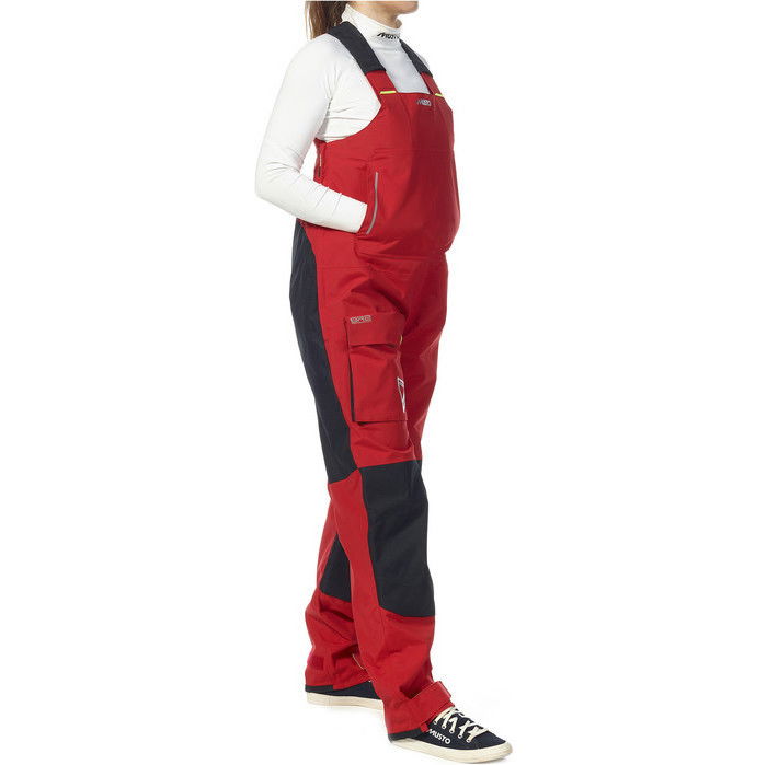 2024 Musto Frauen BR2 Offshore Sailing Jacket & Trouser 2.0 Combi Set 4054182085 - Red